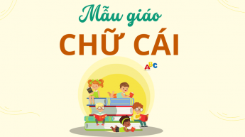 Lớp Mẫu giáo_Chữ cái